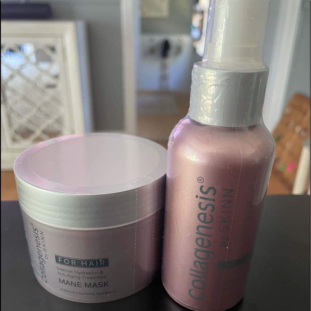 New Sealed Collagenesis Mane Mask & Volumizing Spray 3.4 oz & 4.0 oz